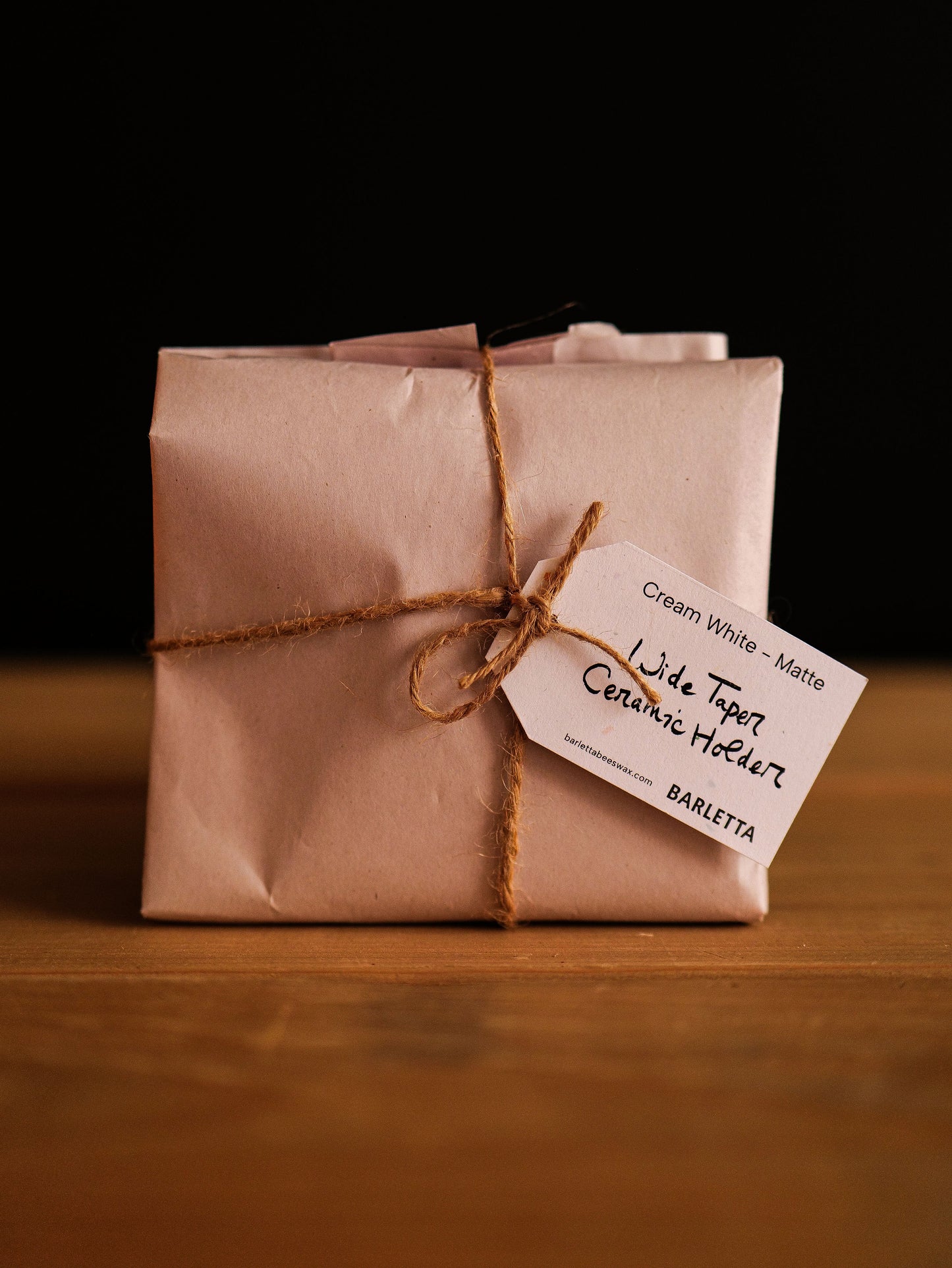 Bougeoir Blanc - Barletta Bees Wax