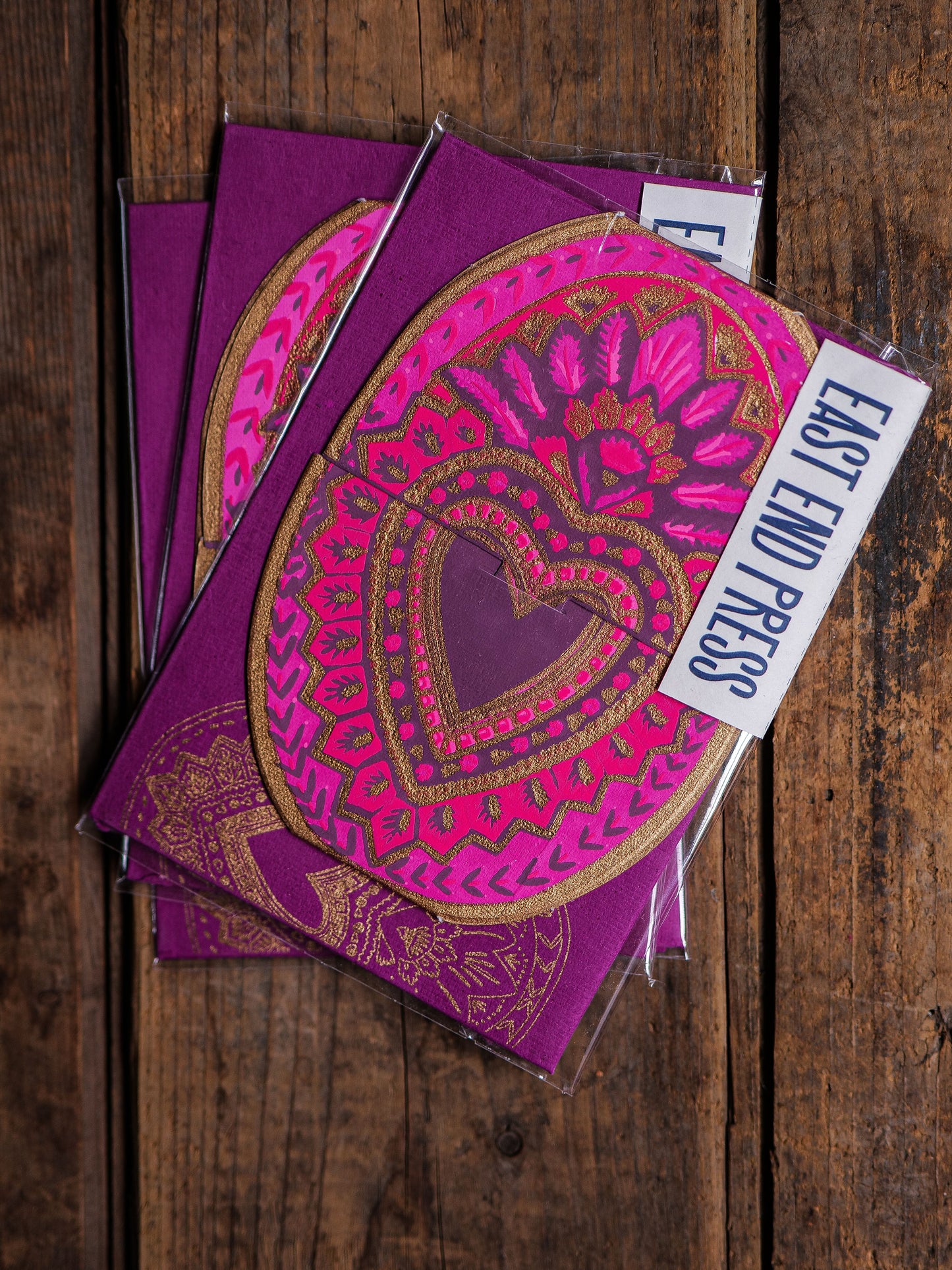 Cartes de souhait Heart of feathers - East End Press