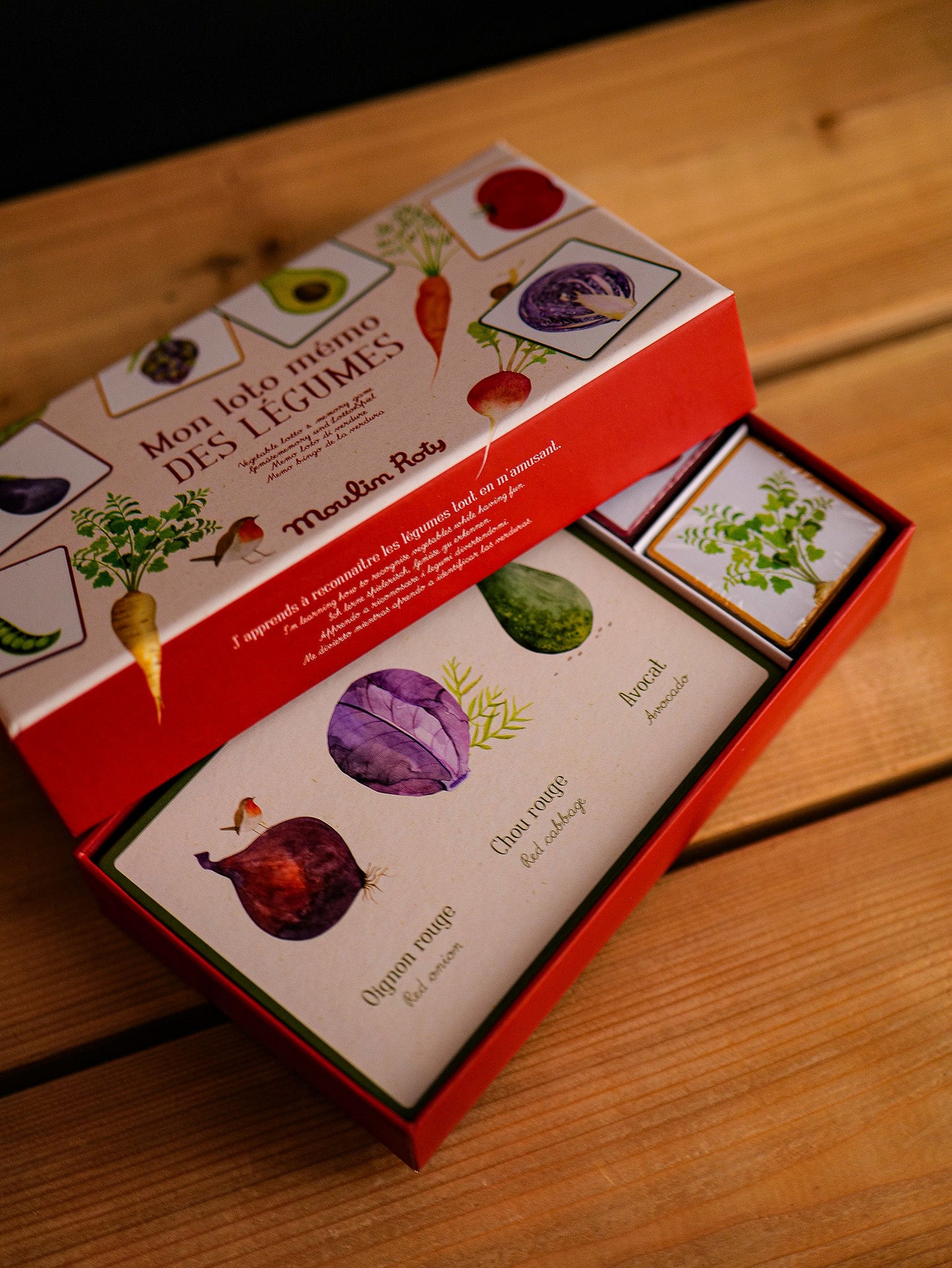 My Vegetable Lotto Memo - Moulin Roty