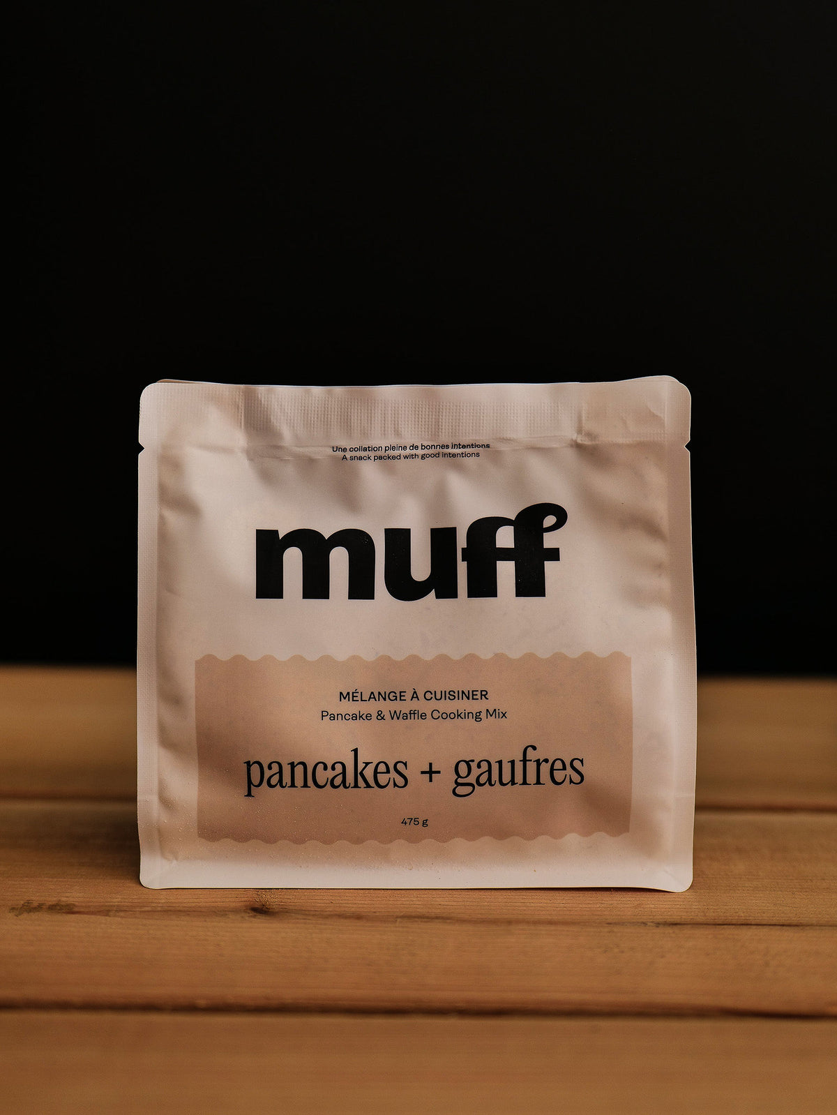 Mélange à pancakes ou gaufres à l'érable Muff&co