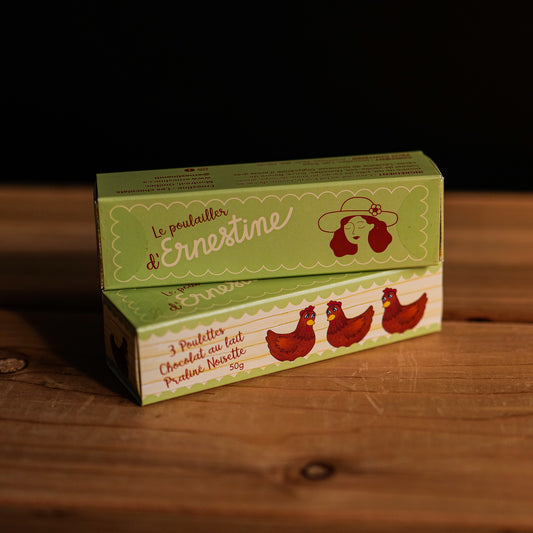 Poulailler chocolat lait Ernestine