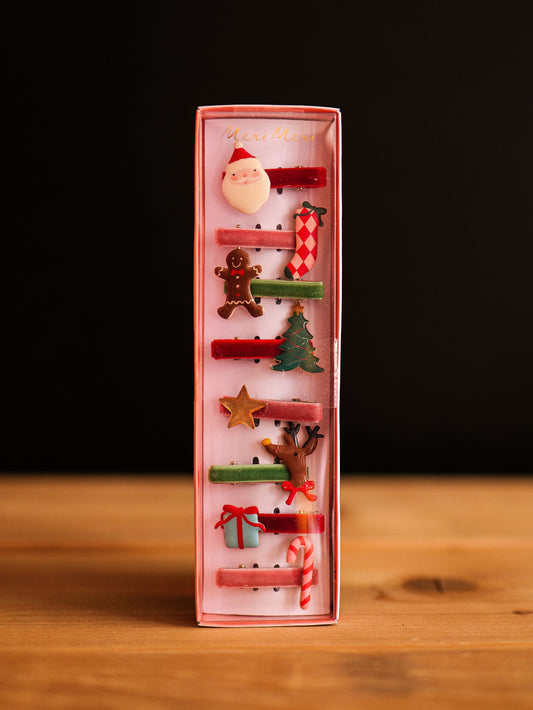 Pinces à cheveux Noël Meri Meri
