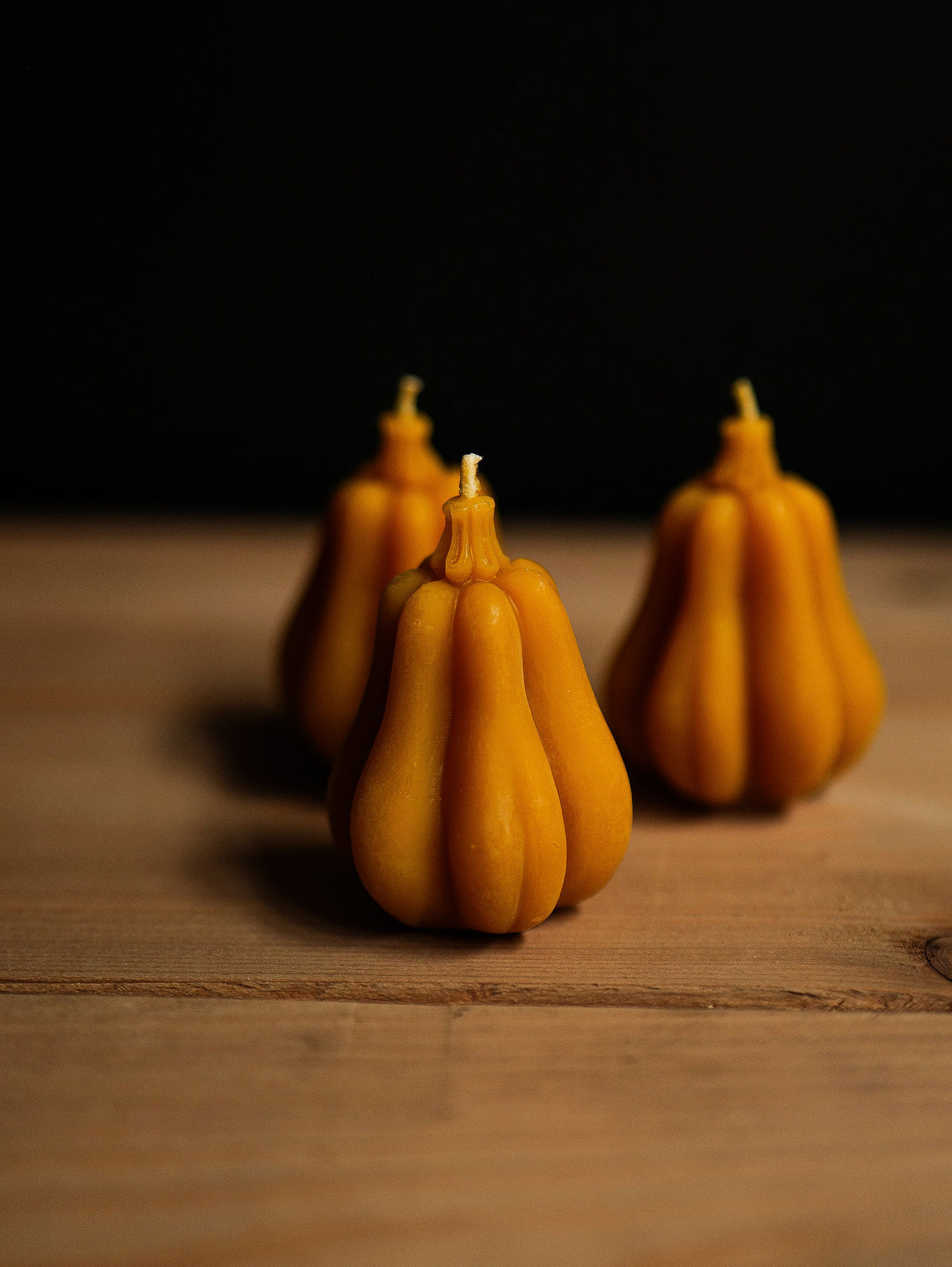 Bougies Citrouilles Waxing & raining