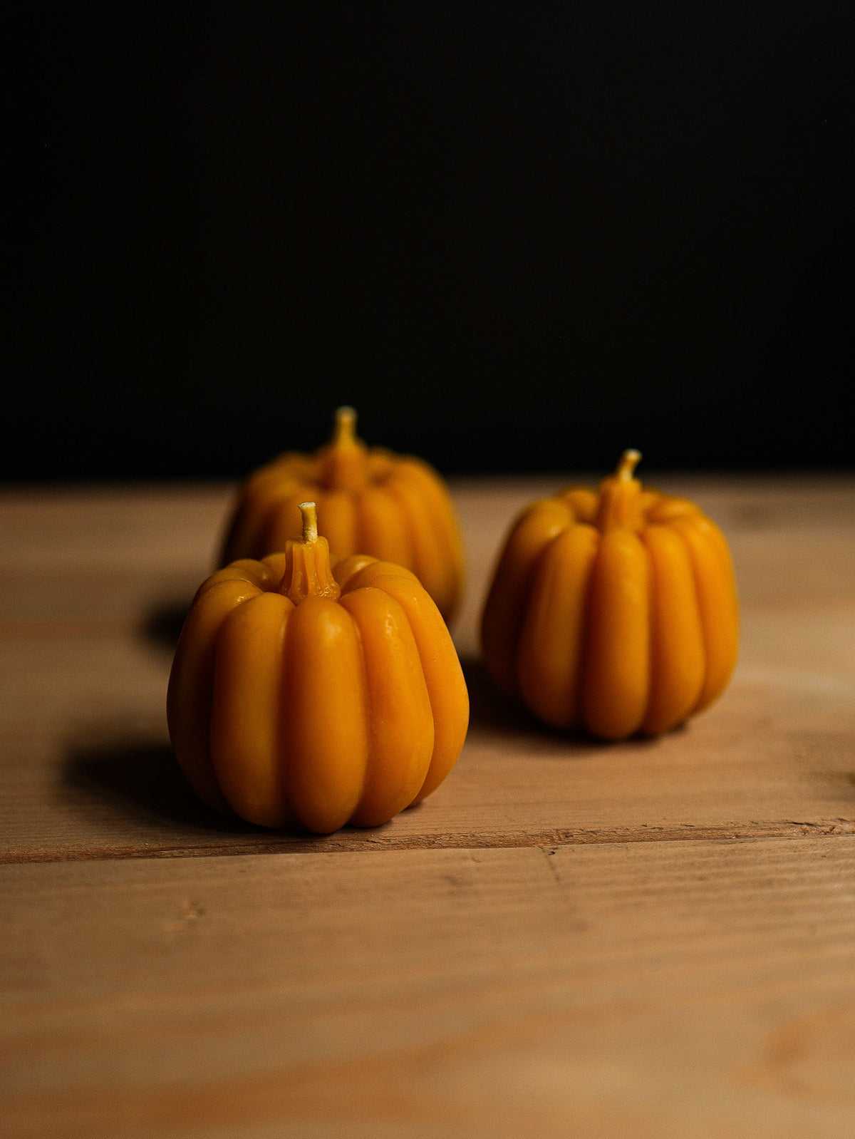 Bougies Citrouilles Waxing & raining
