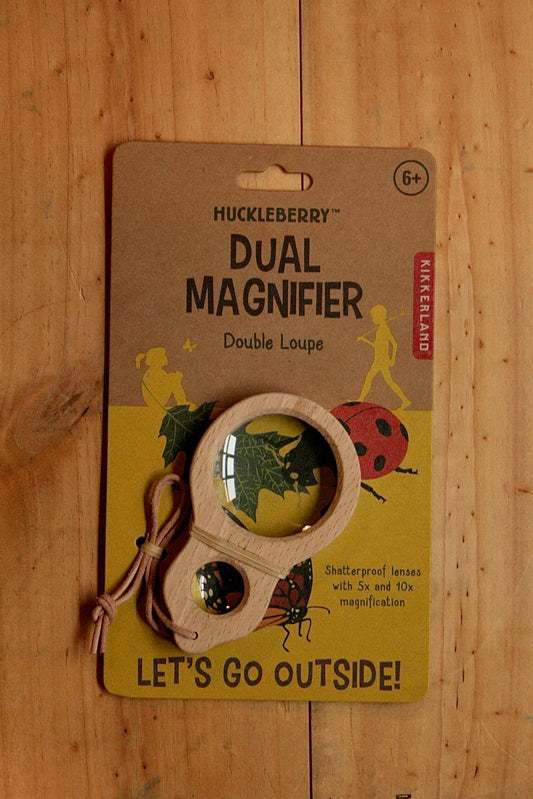 Double magnifying glass Huckleberry Kikkerland