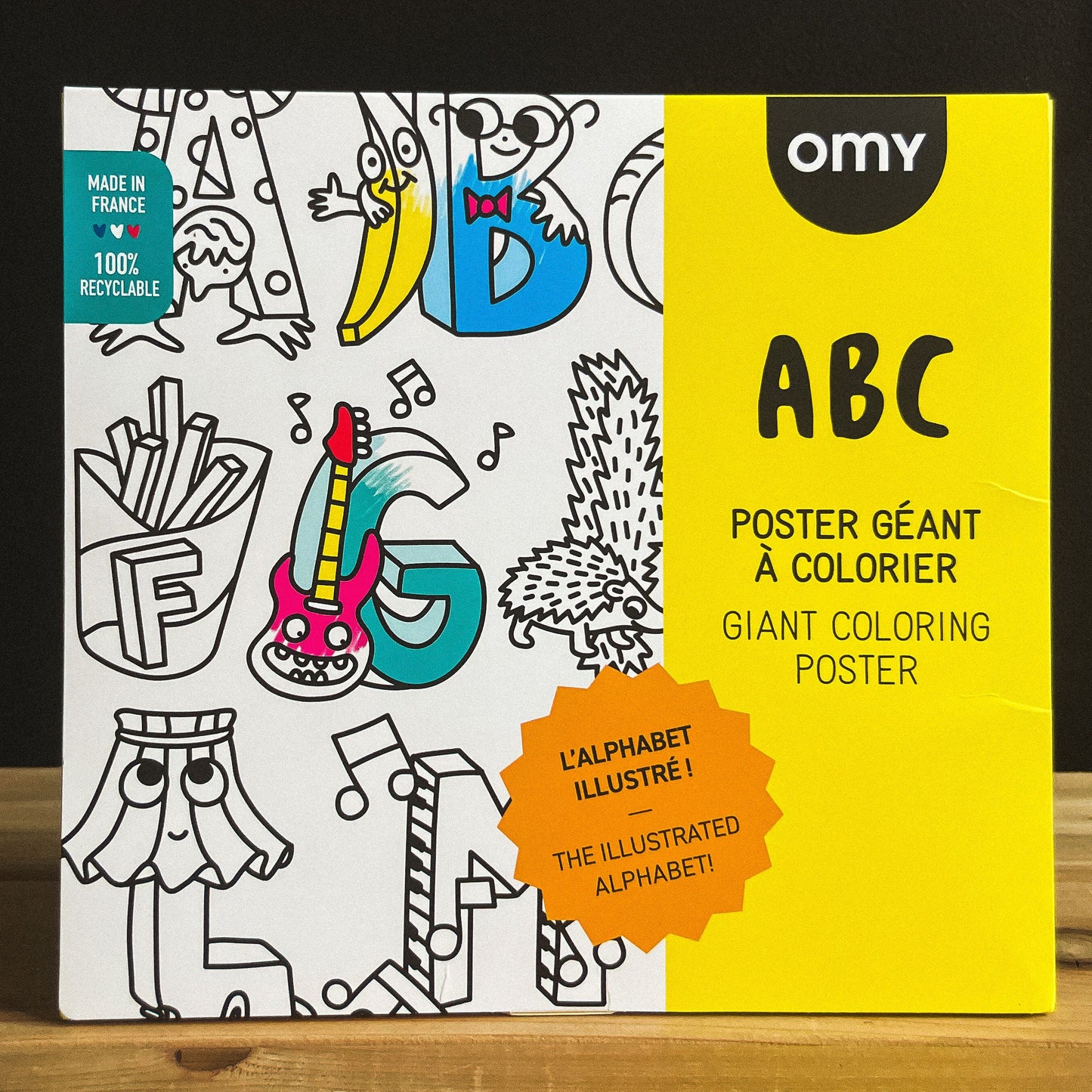 Affiche géant ABC - OMY