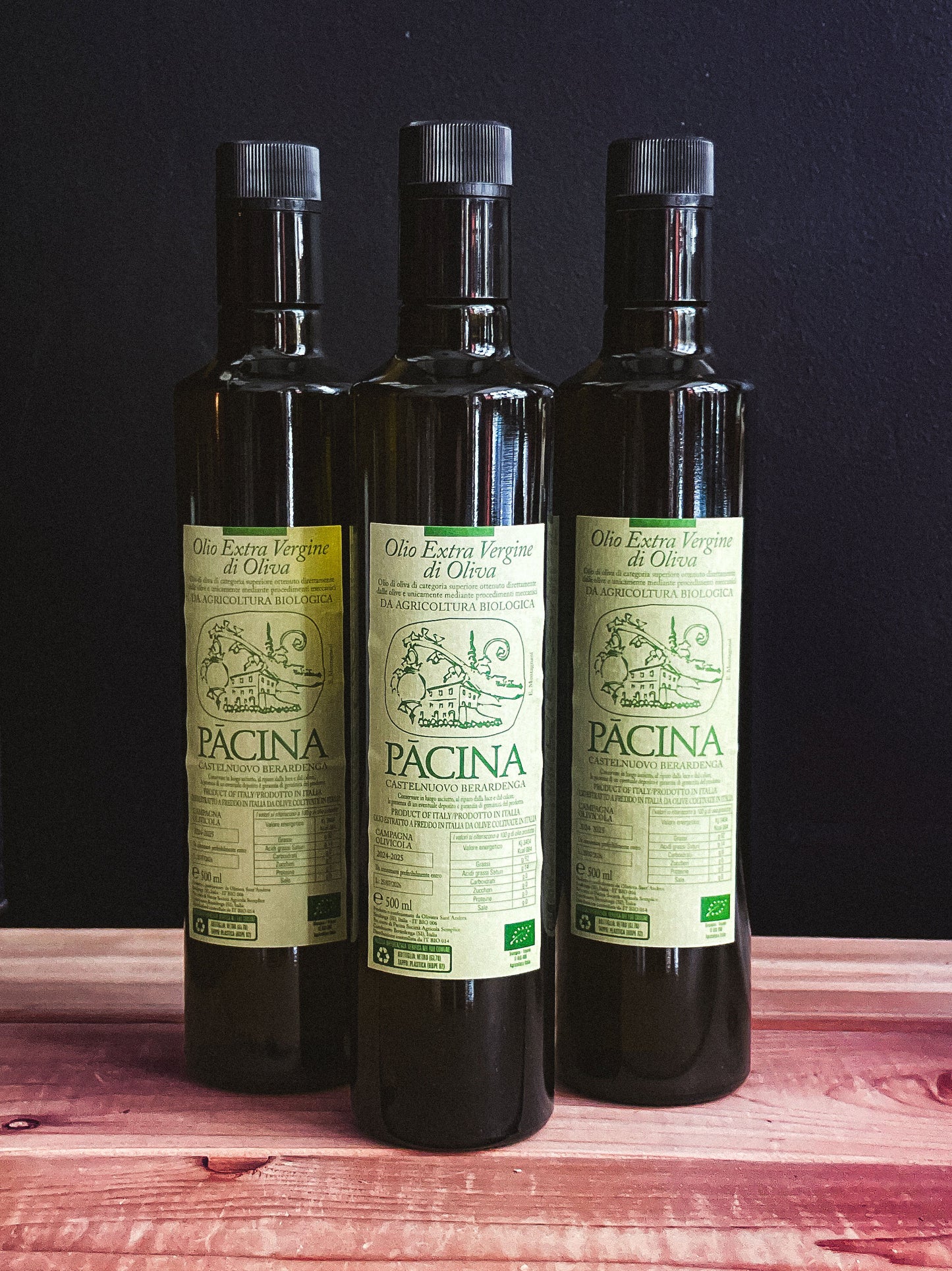 Huile d'Olive biologique Pacina