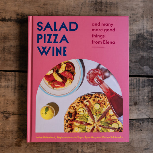 Book Elena - Salad Pizza Wine