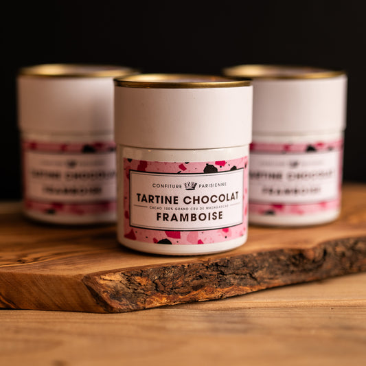 Confiture Parisienne Chocolate-Raspberry spread 