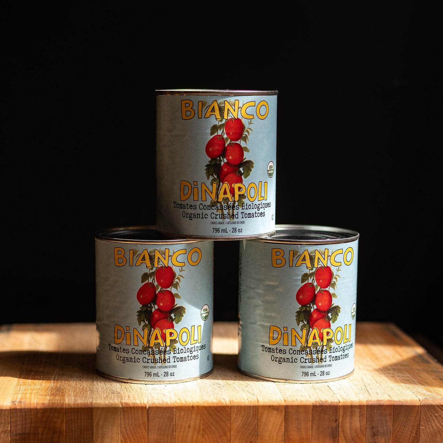 Canned Bianco di Napoli tomatoes