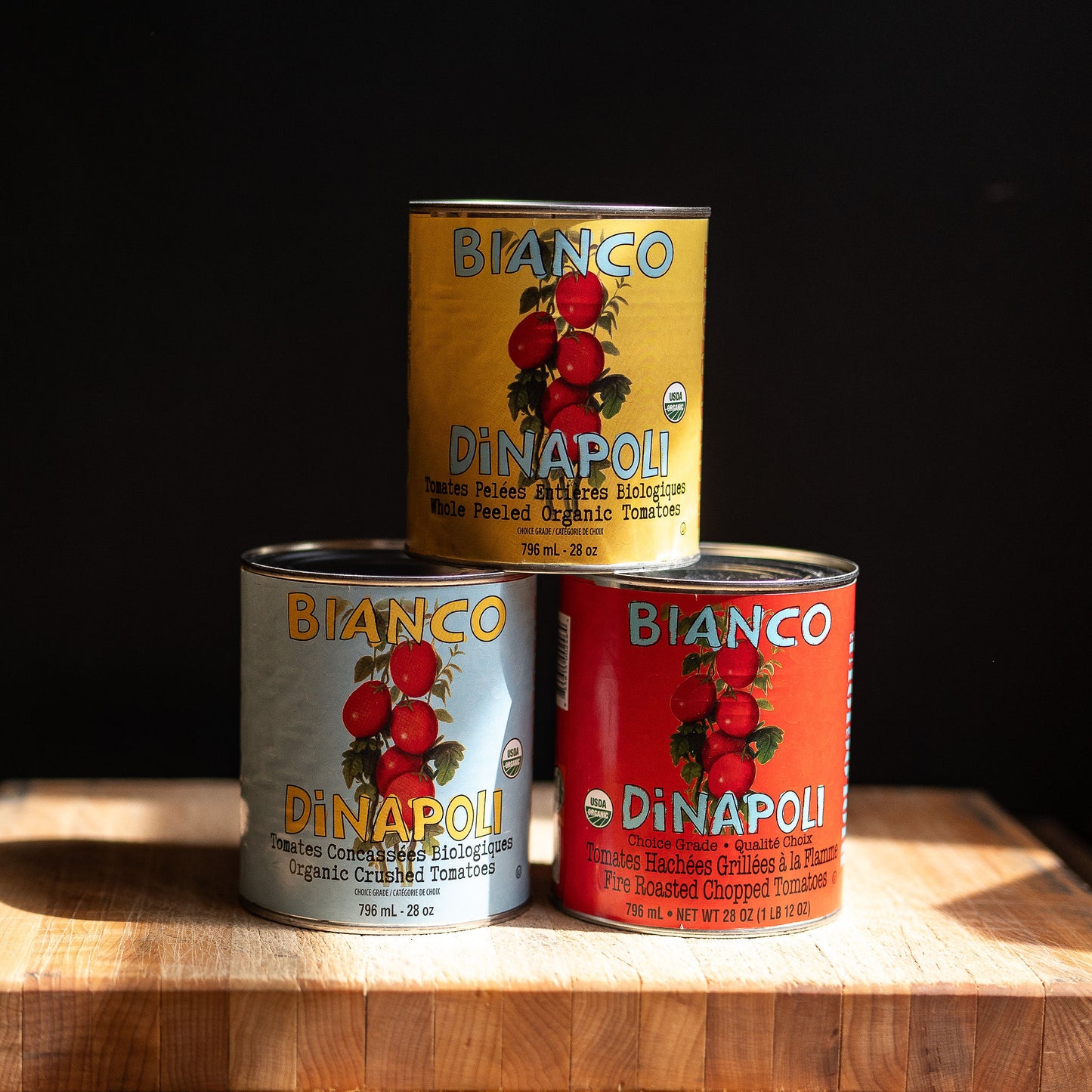 Canned Bianco di Napoli tomatoes