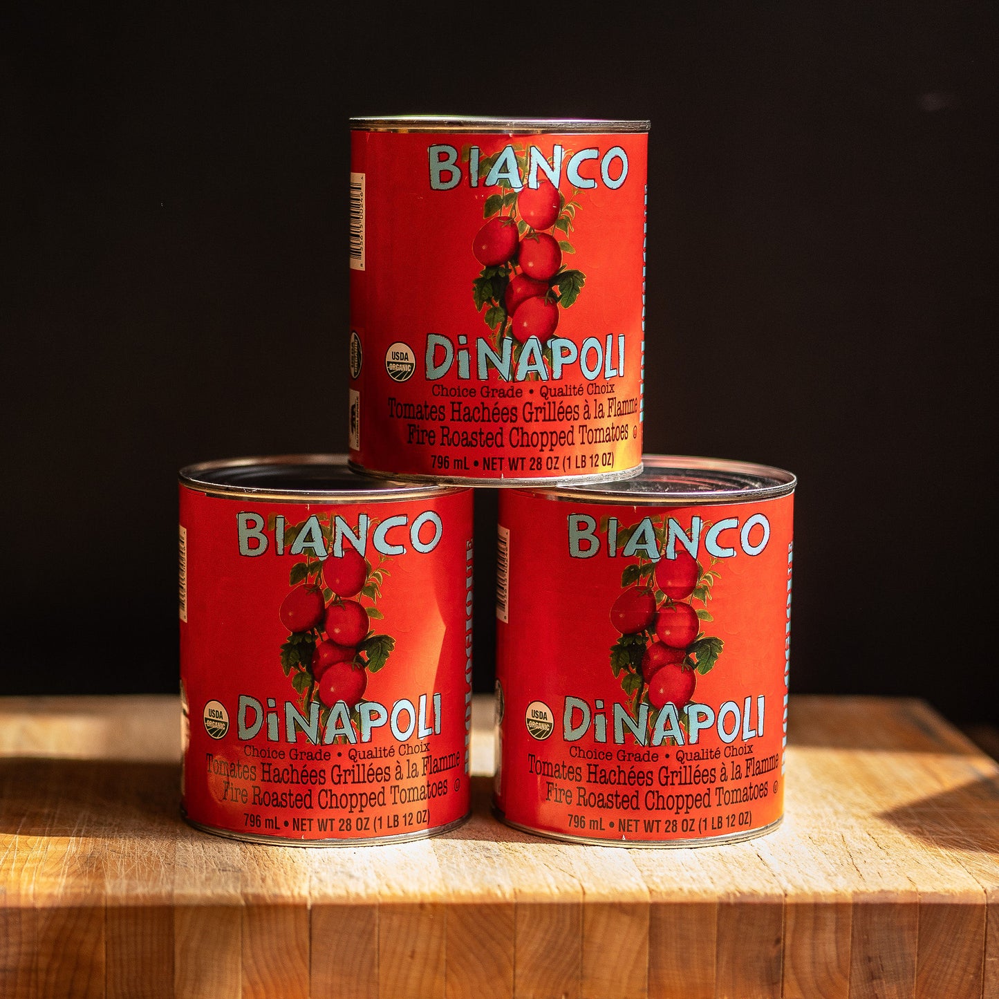 Canned Bianco di Napoli tomatoes