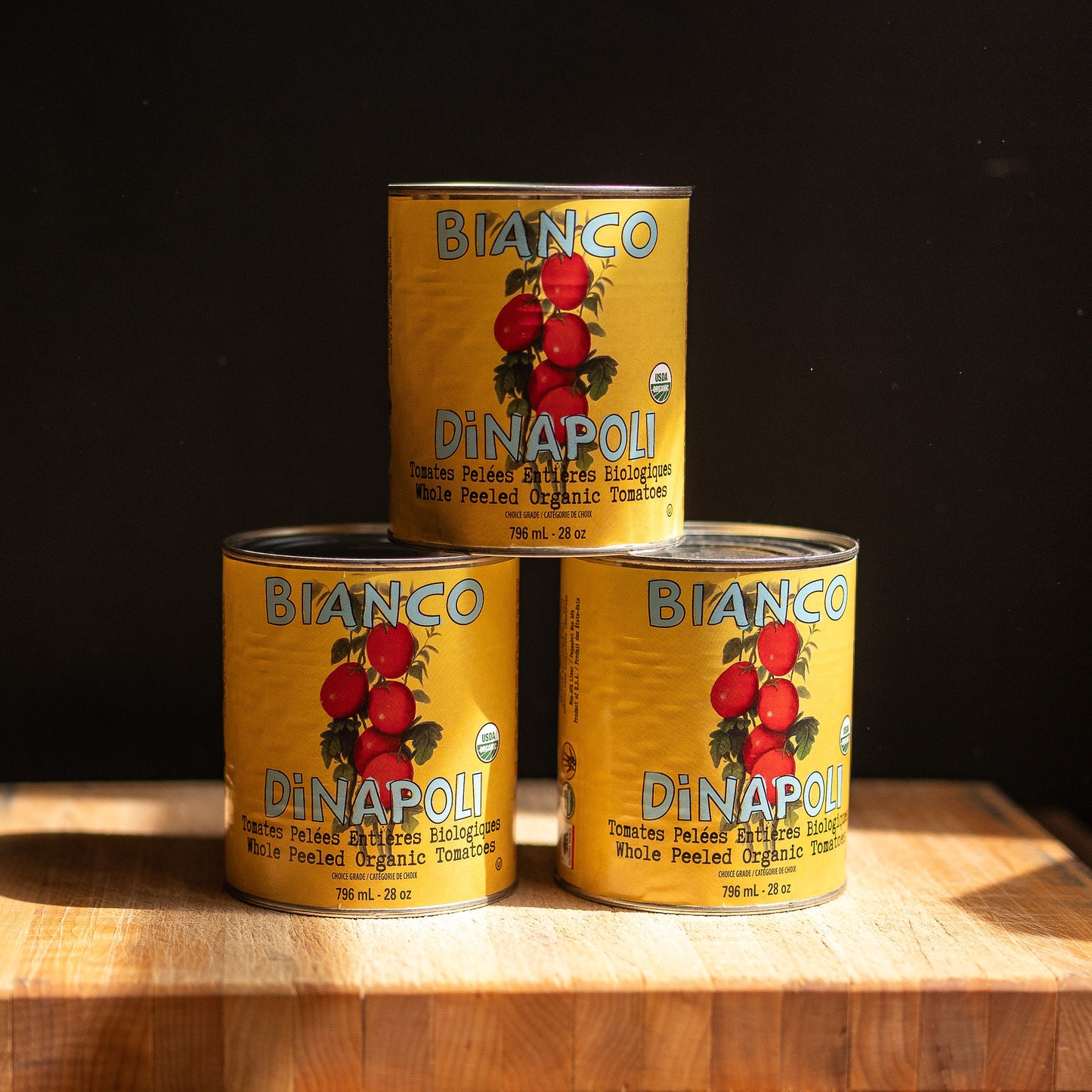 Canned Bianco di Napoli tomatoes