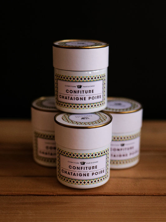 Confiture de châtaigne et poire Confiture Parisienne