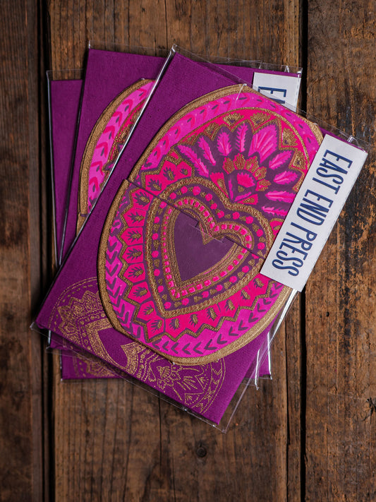 Cartes de souhait Heart of feathers - East End Press