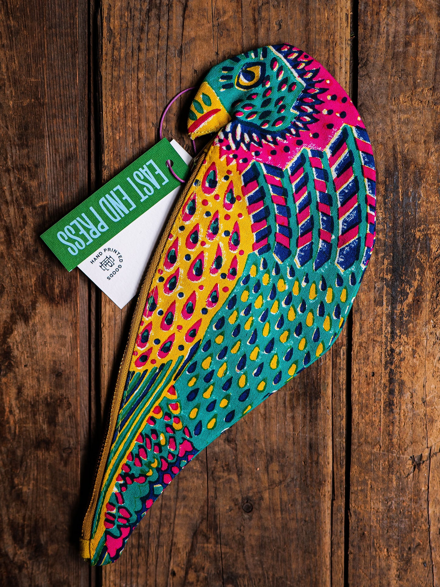 Pochette à crayon perroquet - East End Press