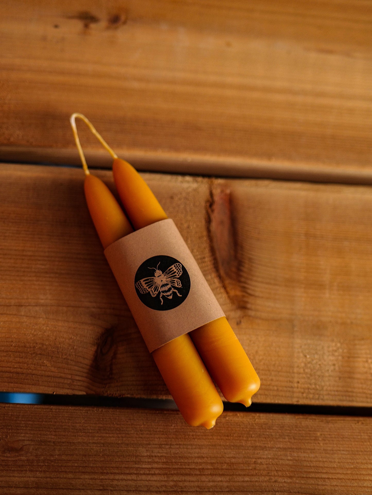 Paires de chandelles Waxing & Raining handmade goods