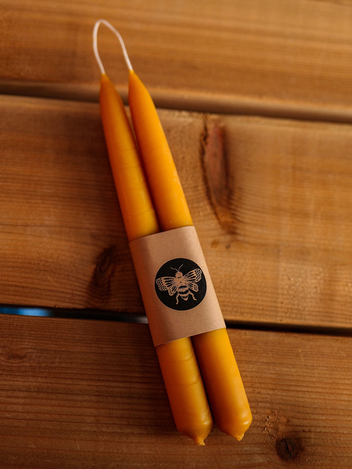 Paires de chandelles Waxing & Raining handmade goods