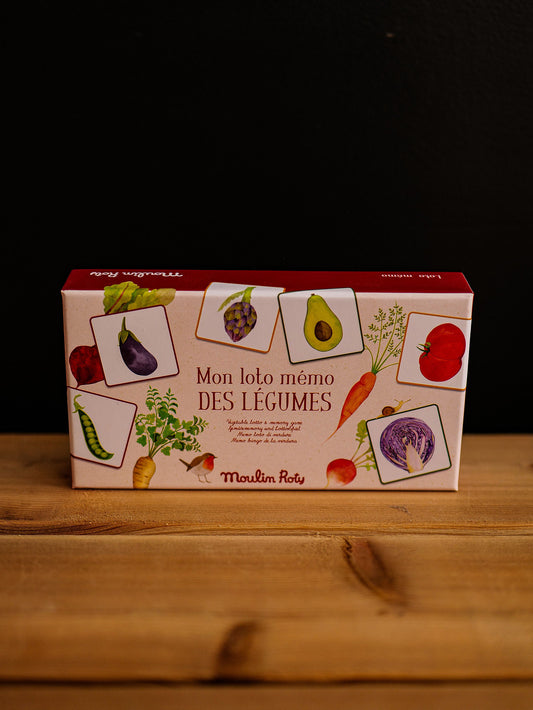 Mon loto mémo des légumes - Moulin Roty