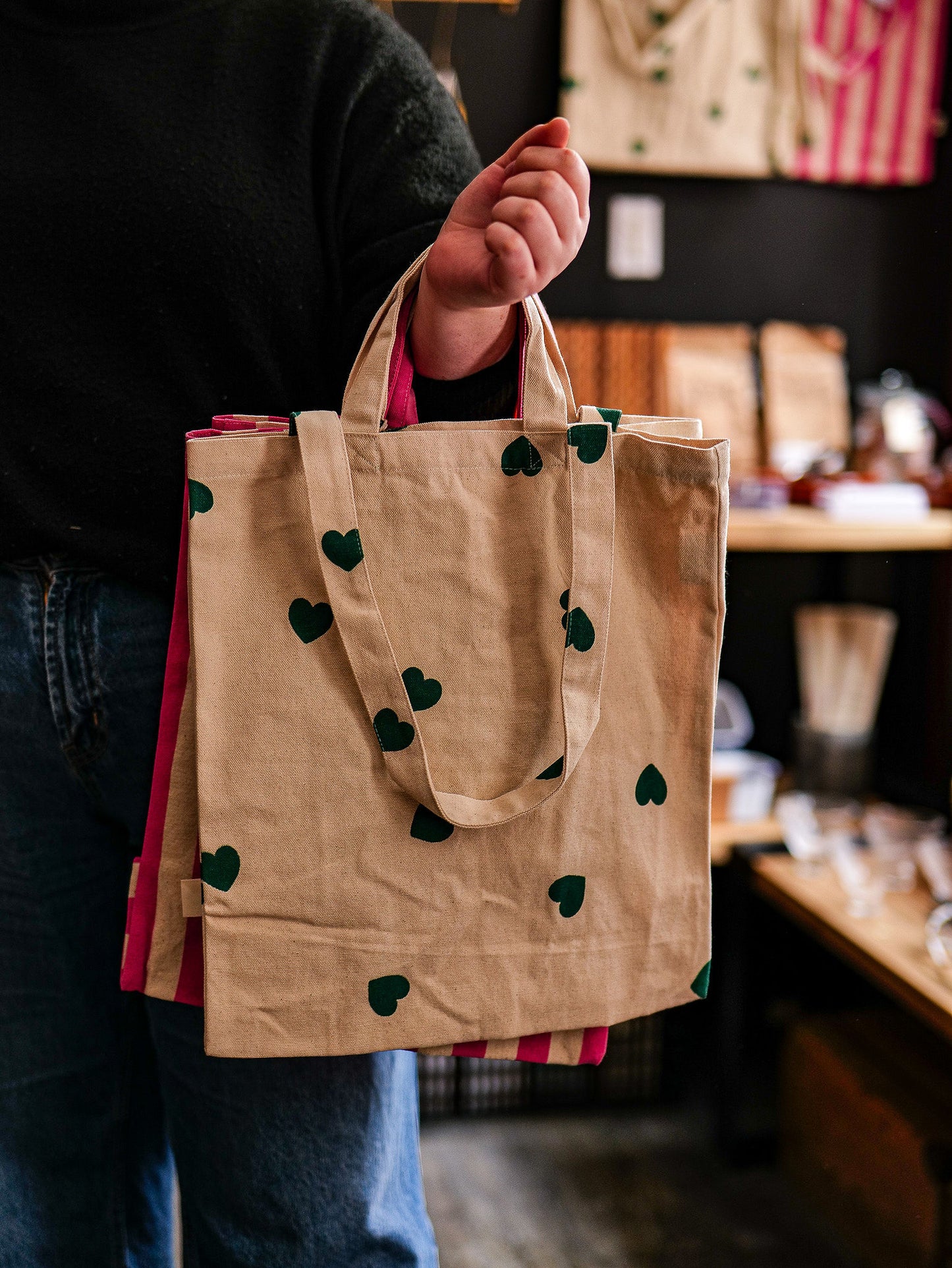 Sac fourre-tout Coeurs - OMOM