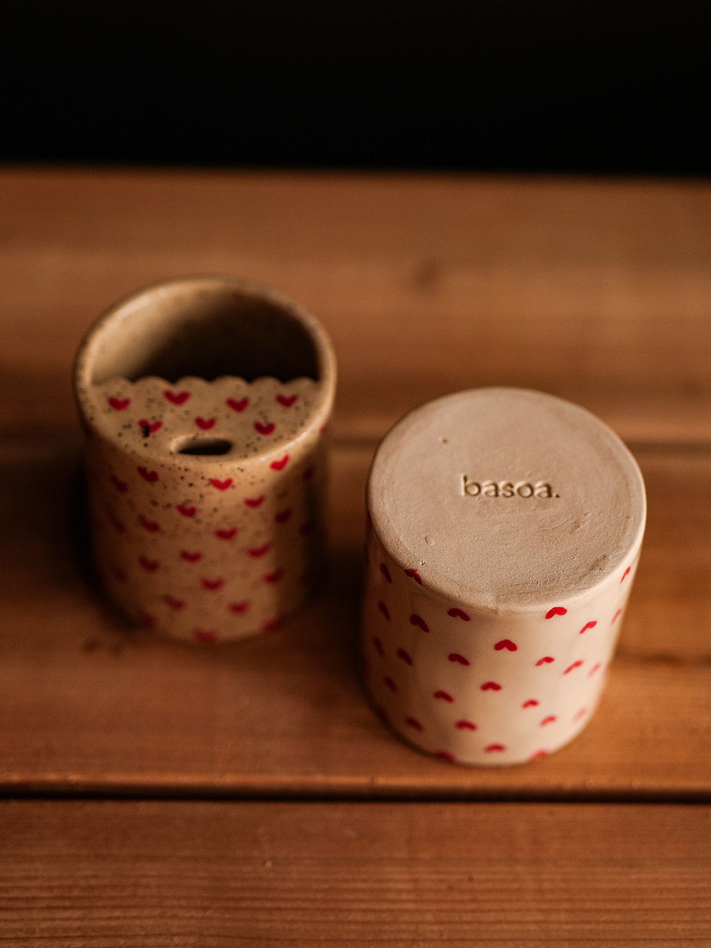 Tasse à emporter tachetée - Basoa