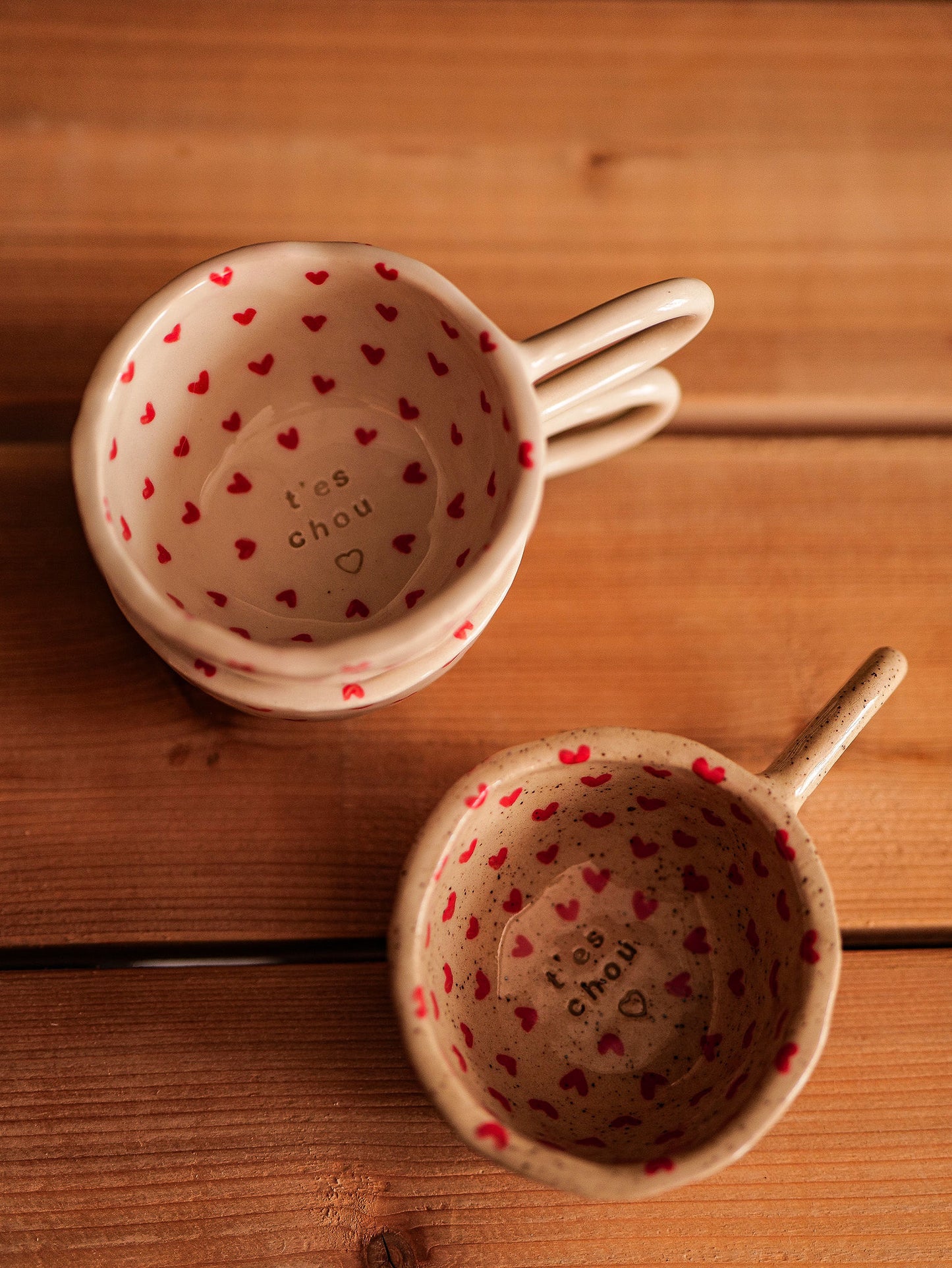 Tasse "t'es chou" blanche - Basoa