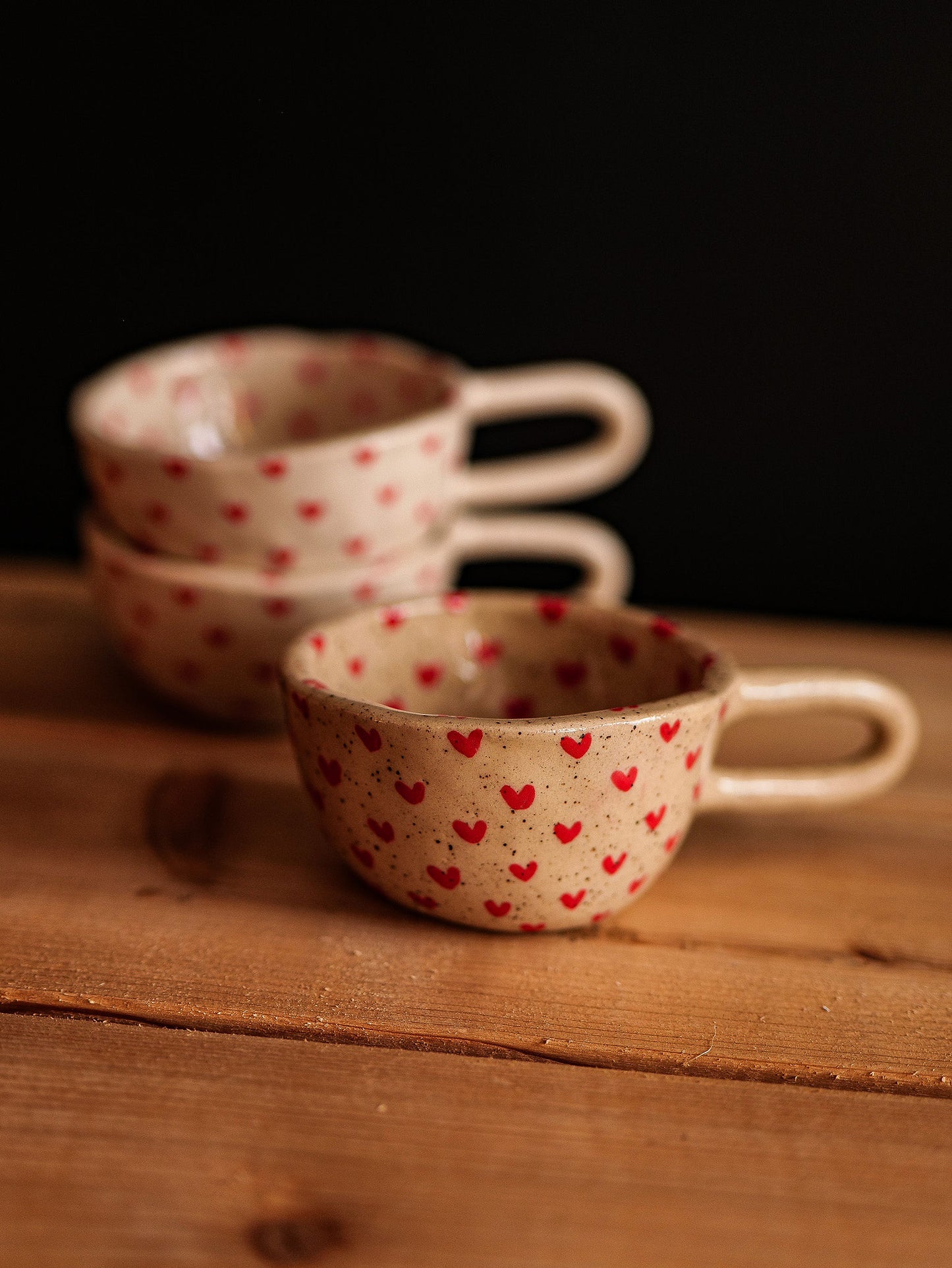 Tasse "t'es chou" tachetée - Basoa