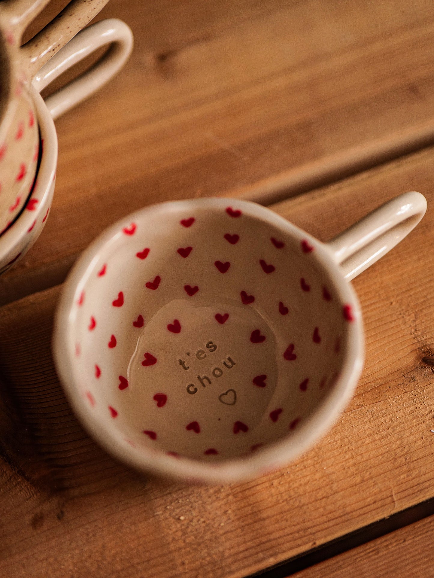 Tasse "t'es chou" blanche - Basoa