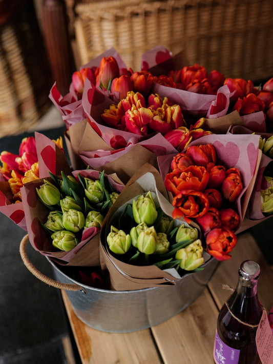 Bouquet tulipes - Origine Fleurs