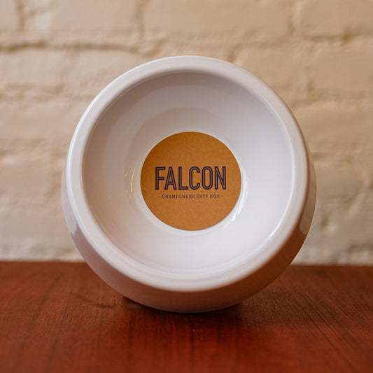 Dog Bowl Falcon Enamelware