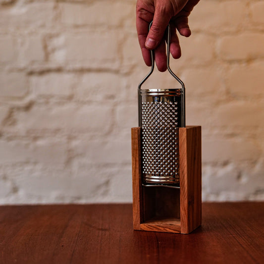 Cheese grater + Wooden Box The Verve