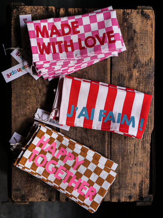 Napkins - Rose in April