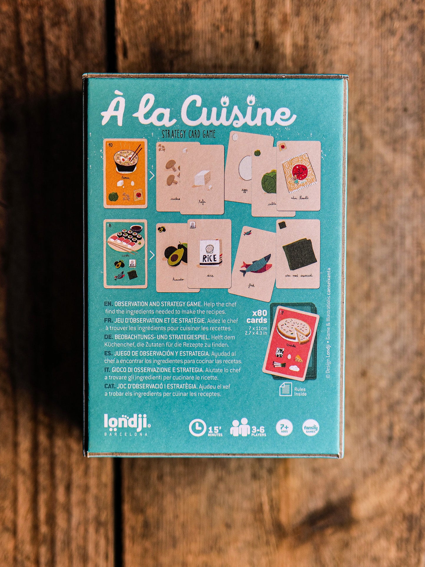 Cards in the Kitchen - Londji