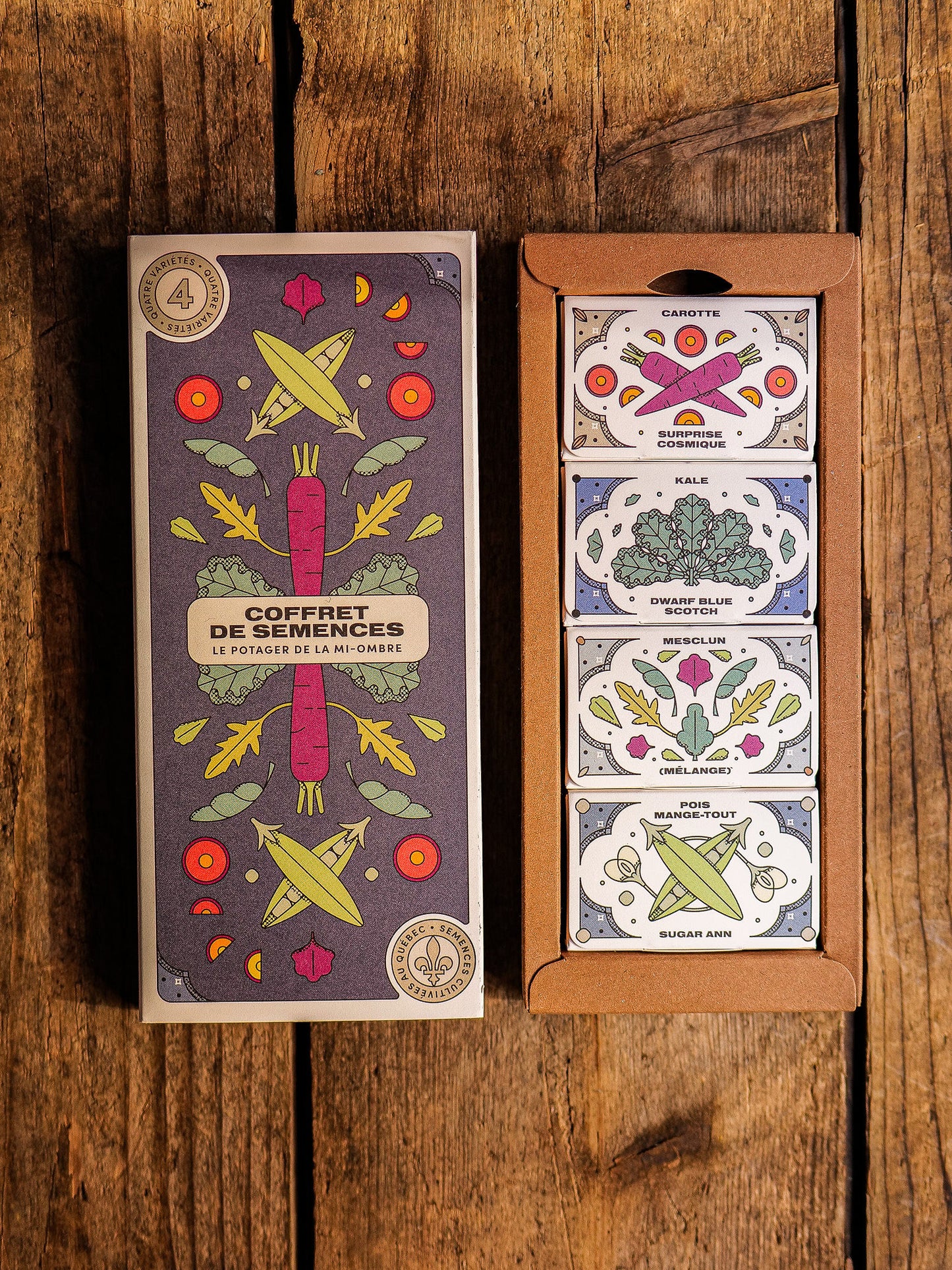 Coffret semences Le Nutritionniste Urbain
