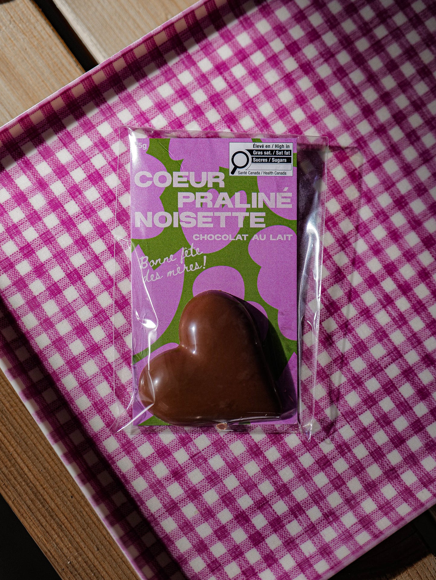 Coeurs en chocolat de la fête des mères - Ernestine