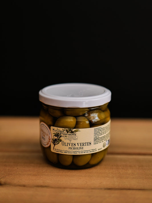 Olives Picholines du Languedoc Huilerie Confiserie