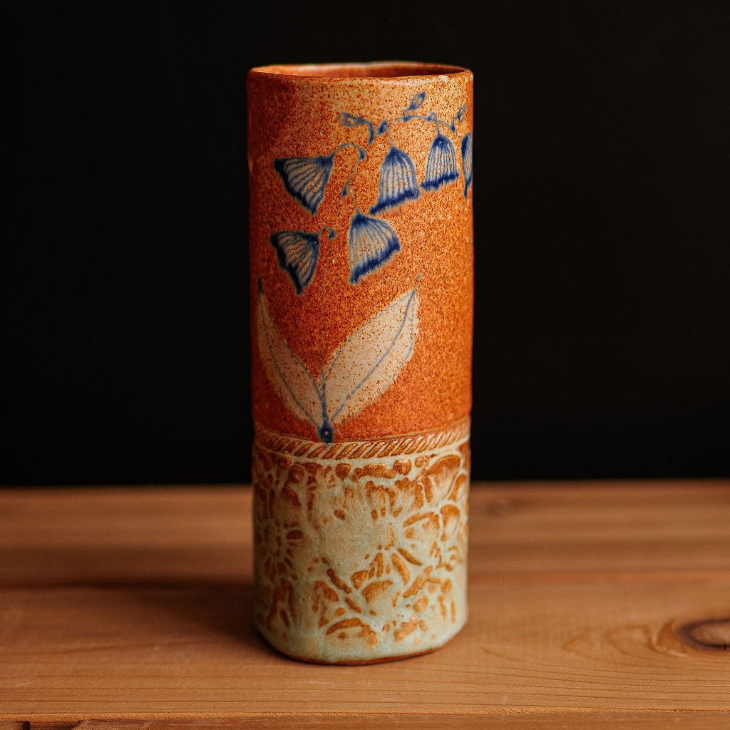 Spako Clay gold vase