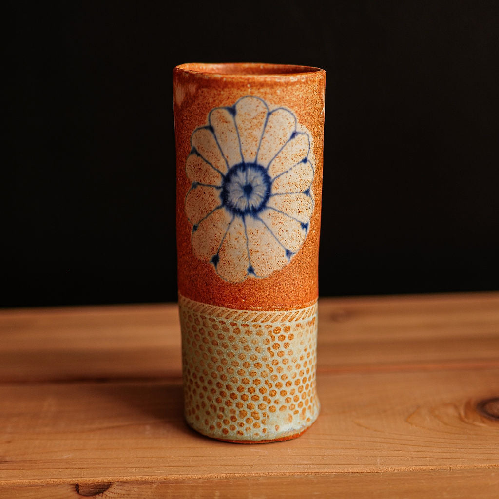 Spako Clay gold vase