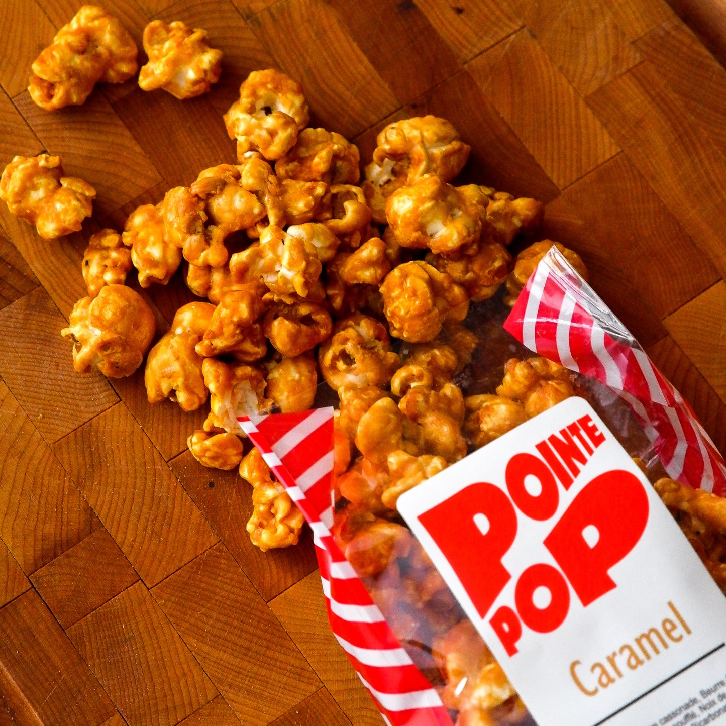 Popcorn au caramel Pointe Pop